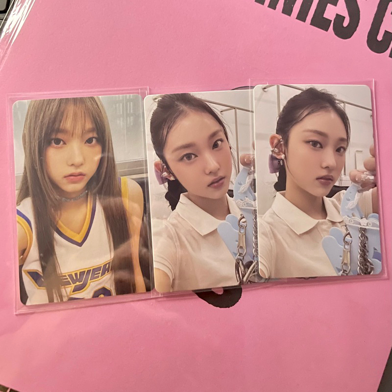 limited bag haerin jersey bundle photocard