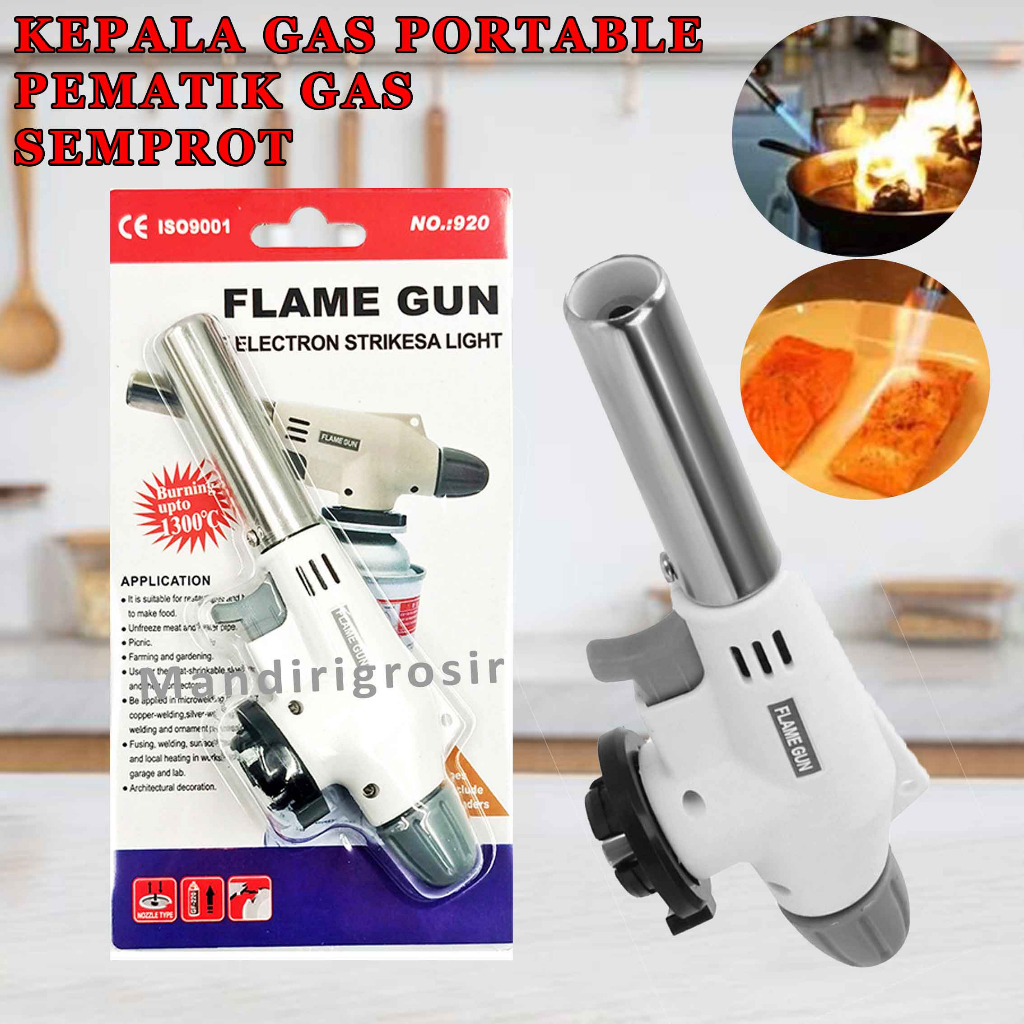 Pemantik Gas * Portable Gas * Flame Gun * Portable Gas Torch