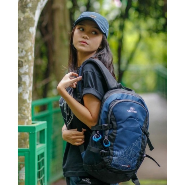 Tas Ransel Punggung Pria Wanita / DayPack COTREK Panama 25L + Cover bag / Raincover Original TAS MUR