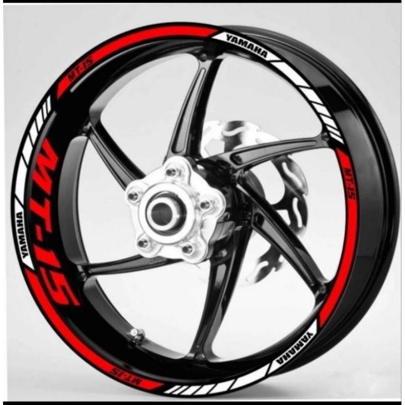 Stiker Velg MT-15 MT-25
