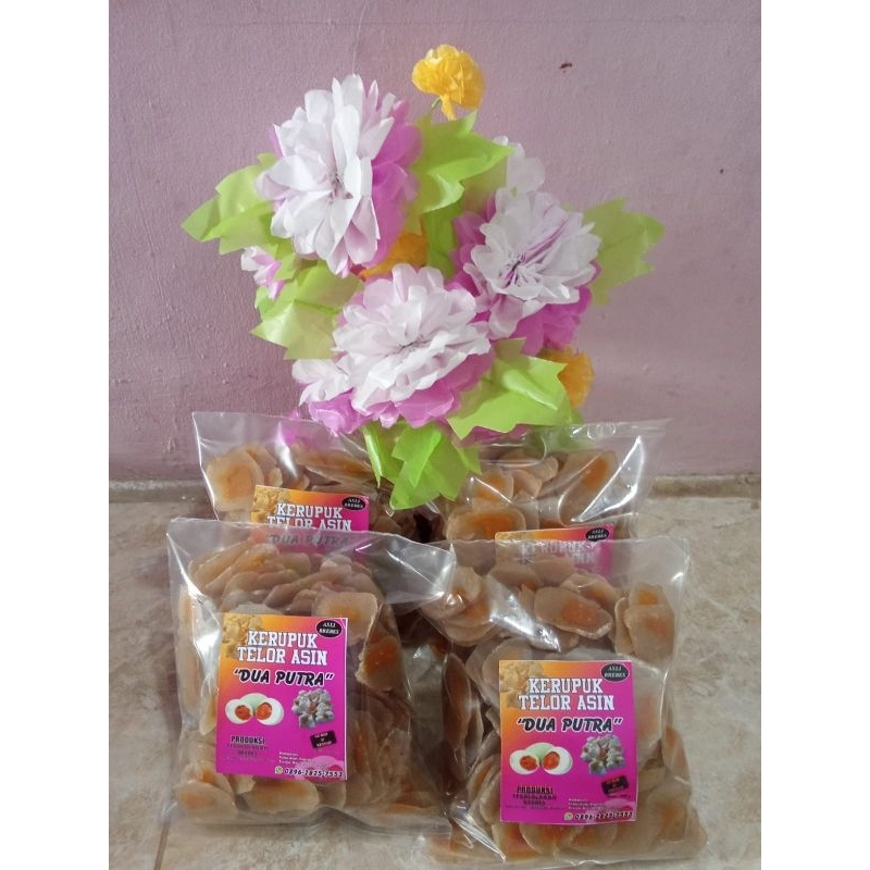 

KERUPUK TELOR ASIN KHAS BREBES 250 GRAM