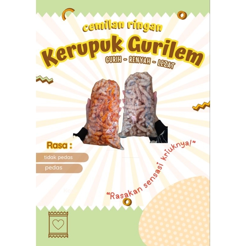 

Kerupuk Gurilem Cilin