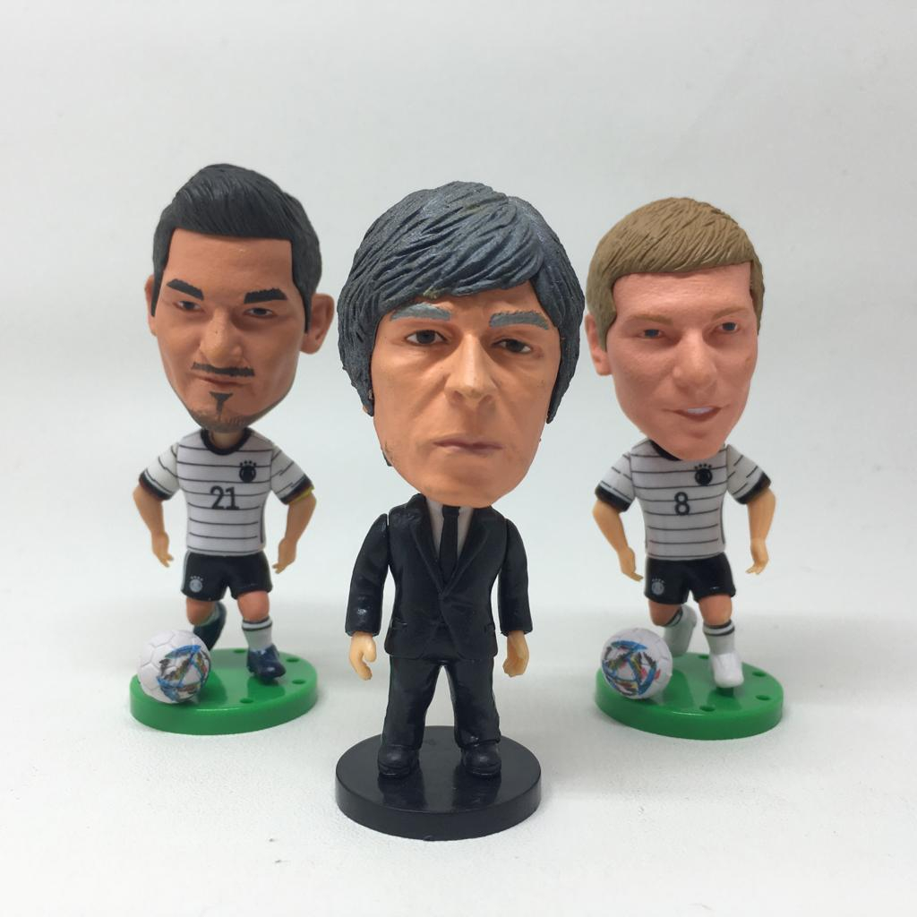 Figure Miniatur Pemain Jerman Thomas Muller Manuel Neuer Toni Kroos Ilkay Gundogan Pelatih Joachim L