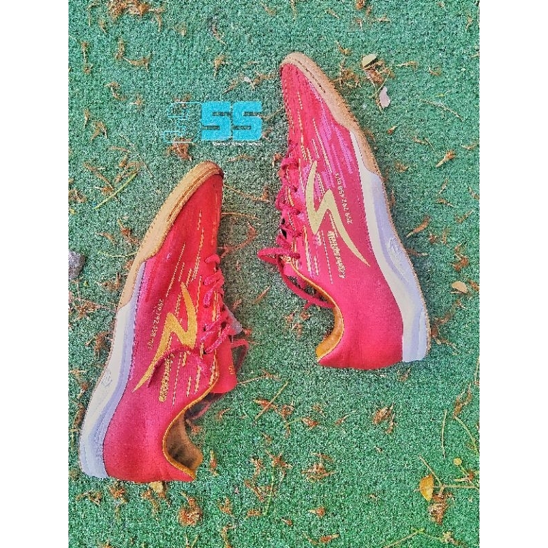 SEPATU FUTSAL LIGHTSPEED REBORN MAROON SECOND