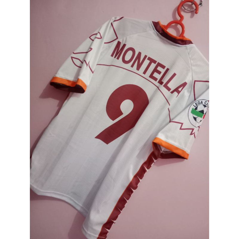jersey retro as Rom4 away 99 / jersey 4s Rom4 montella