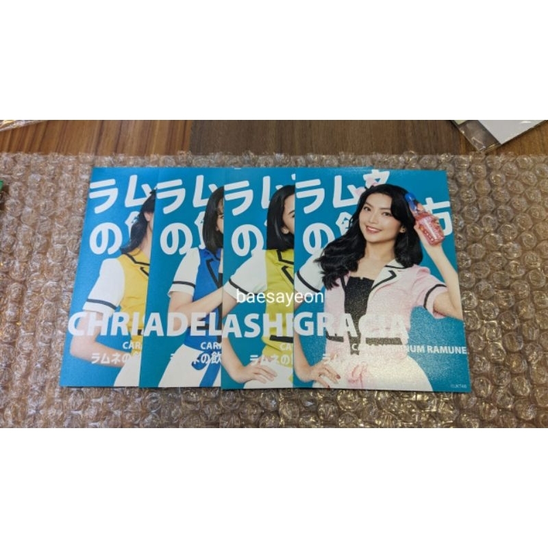 OFFICIAL JKT48 PHOTOPACK ASHEL GRACIA ADEL CHRISTY RAMUNE