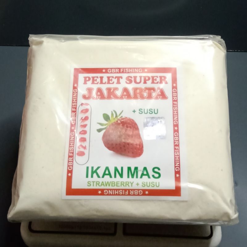 pelet super jakarta  ikan mas