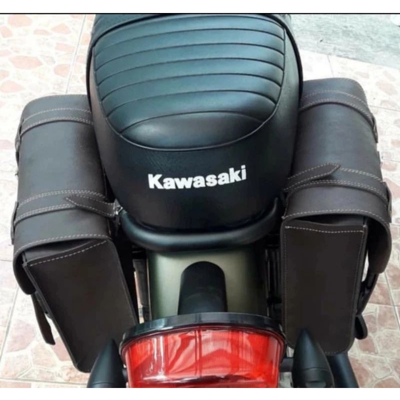 Tas motor W175.Tas samping buat Kawasaki W175