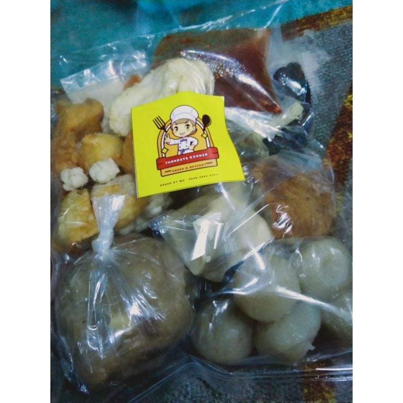 

baso Aci kumplit + baso sapi besar