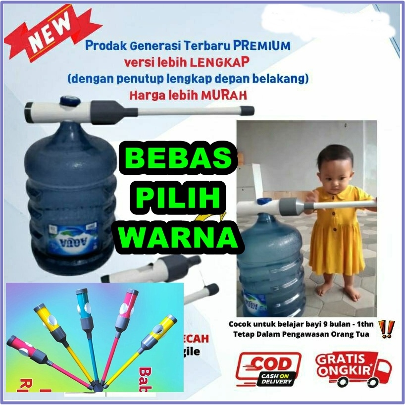 BEBAS PILIH WARNA Baby Walker Pipa Paralon Kuat  TANPA TTP 18000 , Pushwalker Pipa Paralon , alat be