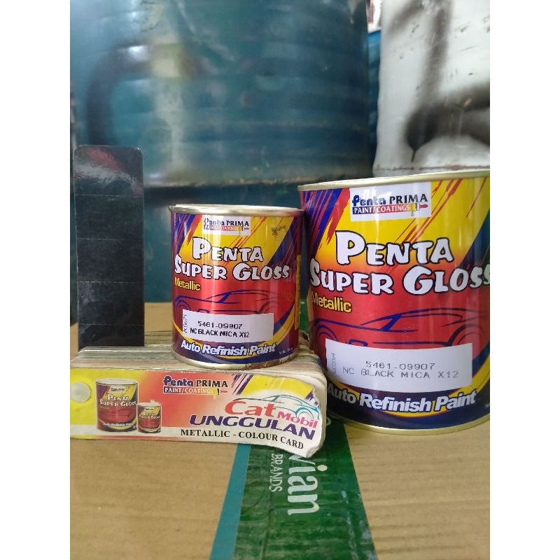 cat super gloss metalic nc black mica X12 09907