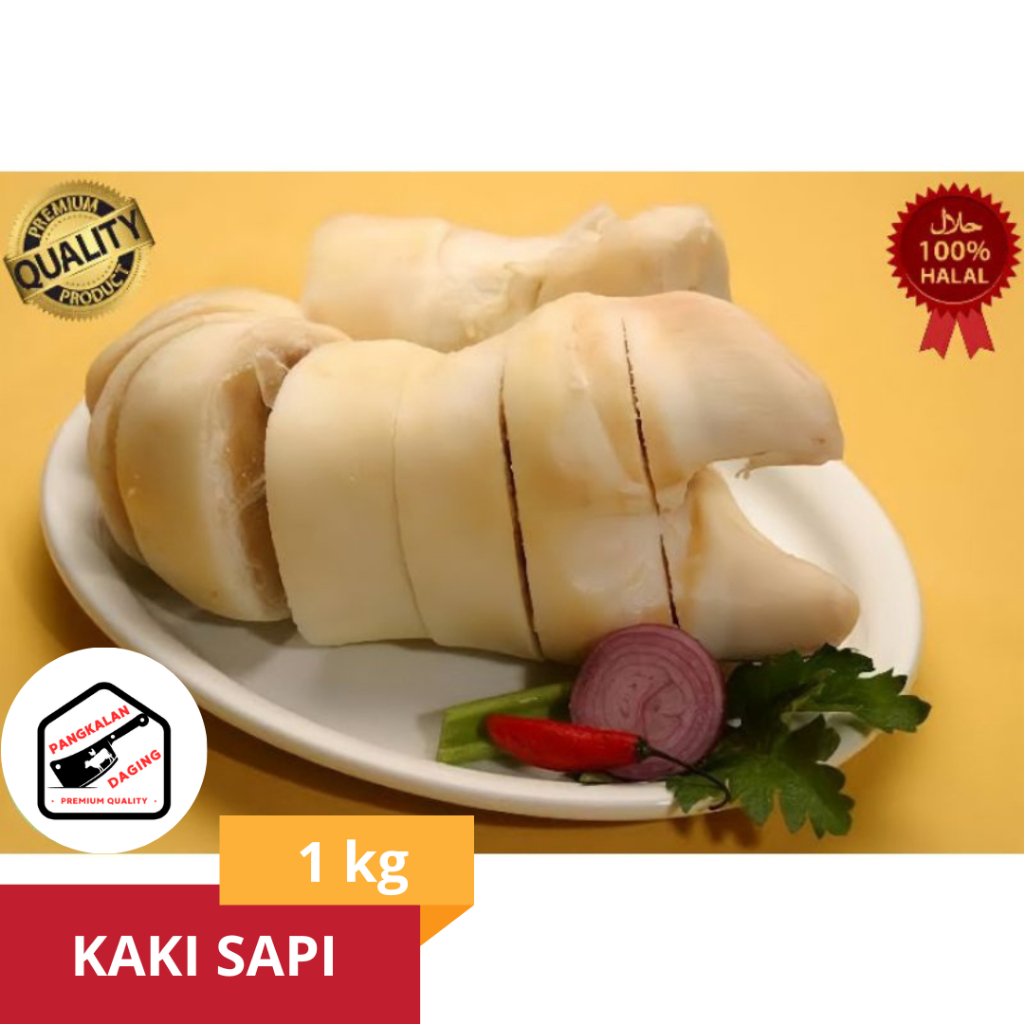 

Kaki Sapi / Tunjang 1 kg Sudah Potongan