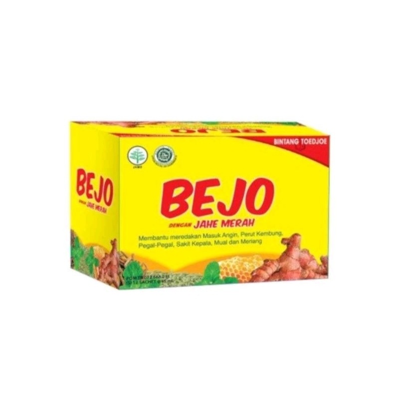 

Bintang Toedjoe Bejo Jahe Merah 12 Sachet