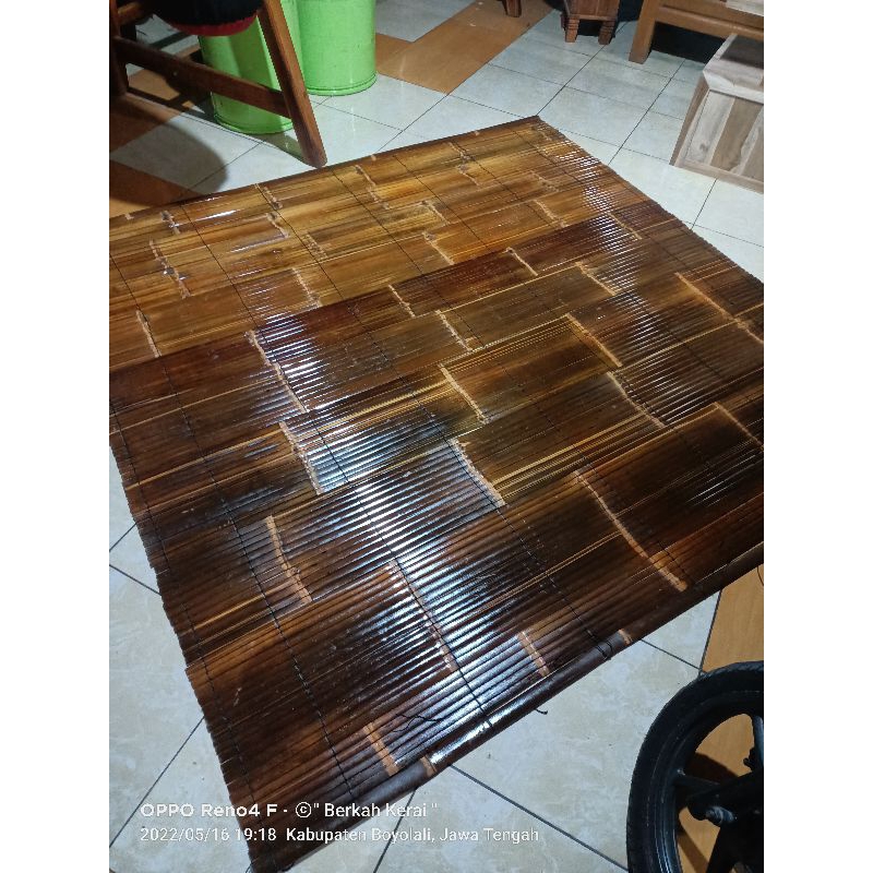 tambahan finishing plitur vernis tirai bambu