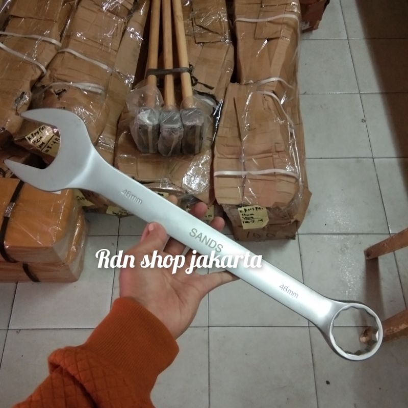Kunci ring pas kombinasi 46 mm Sands Combinasi wrench 46 mm heavy duty