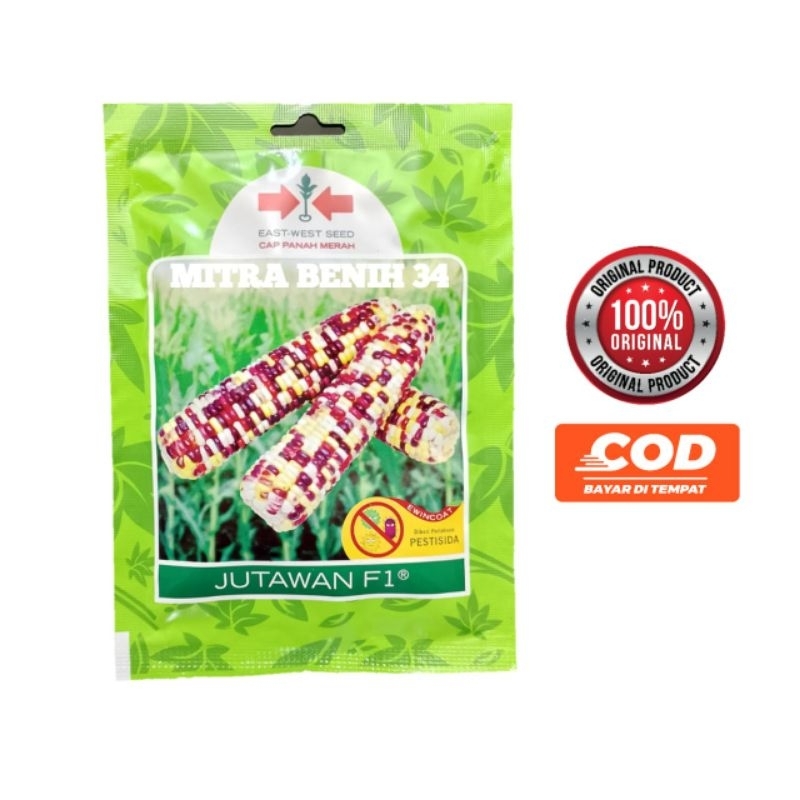 Benih Jagung Ketan Jutawan F1 200 Butir - Cap Panah Merah