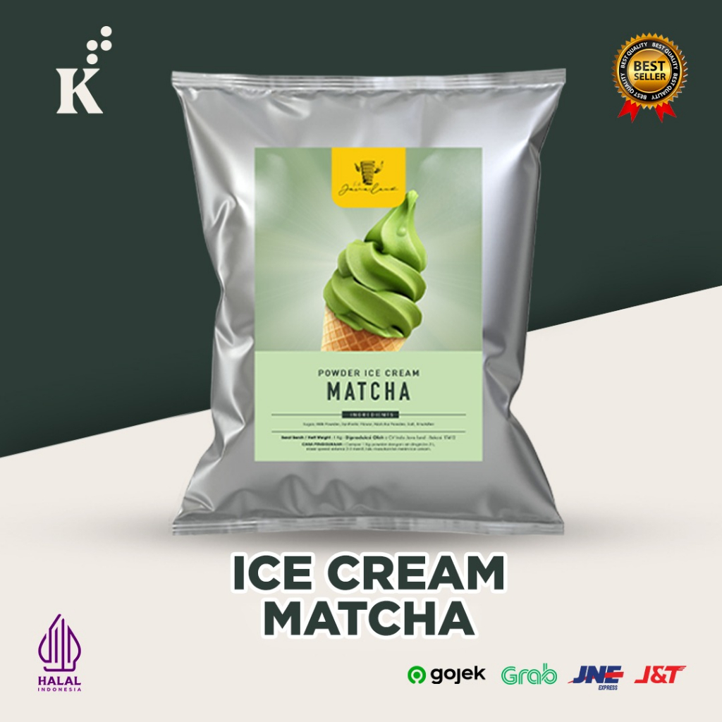 

Bubuk Ice Cream rasa Matcha 1 Kg - Javaland