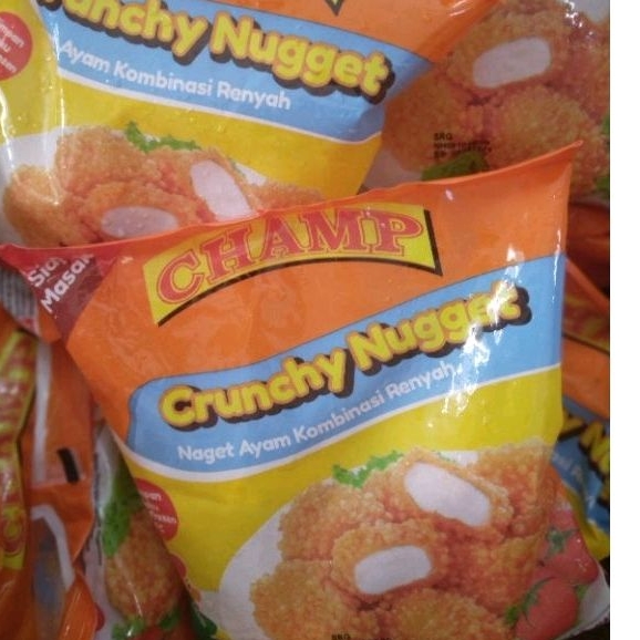 

Champ Crunchy Chicken Nugget 225gr