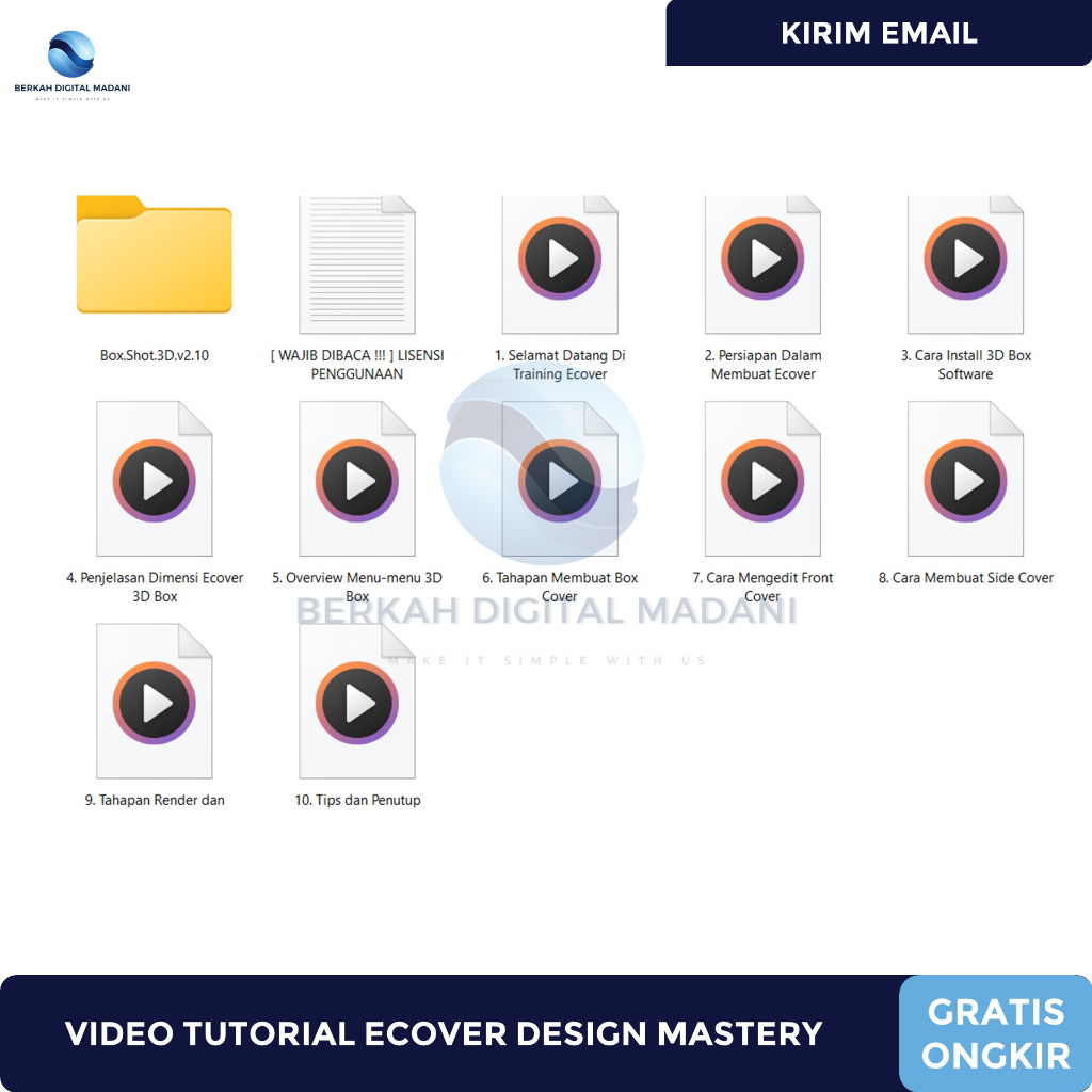 Video Tutorial Ecover Design Mastery