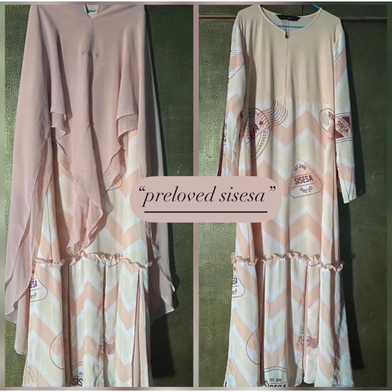Preloved  set sisesa/dress sisesa /new sisesa/sisesa/gamis sisesa/ fashion sisesa/ preloved sisesa