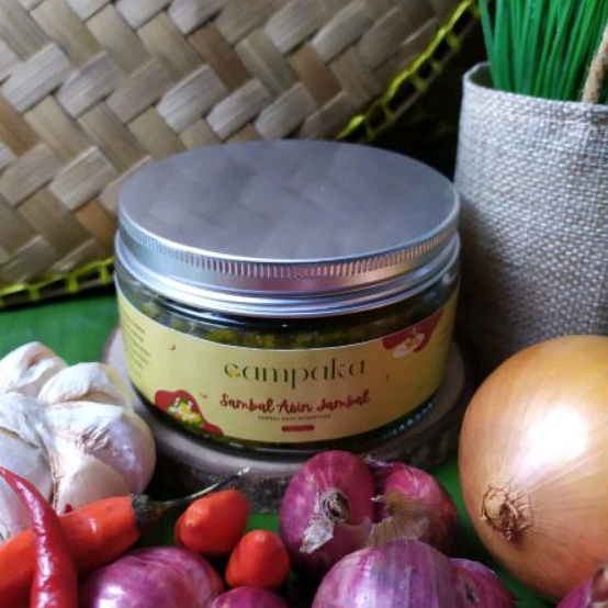 

SAMBAL ASIN JAMBAL 250 gr ( GLASS JAR)