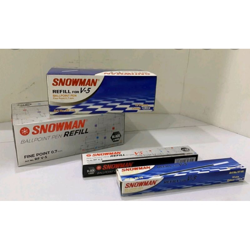 

Refill pulpen snowman V5 (per lsn)