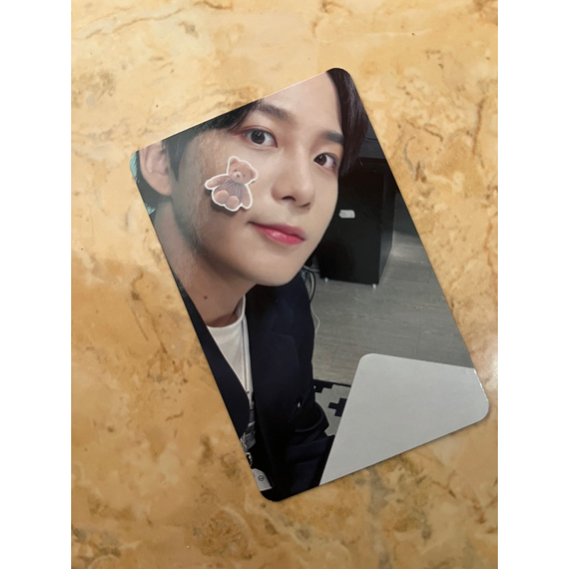 [CLEARANCE SALE] Ateez Jongho Stiker Beruang Wonderwall Benefit Photocard
