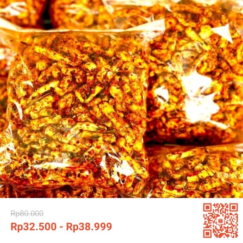 

Basreng pedas daun jeruk