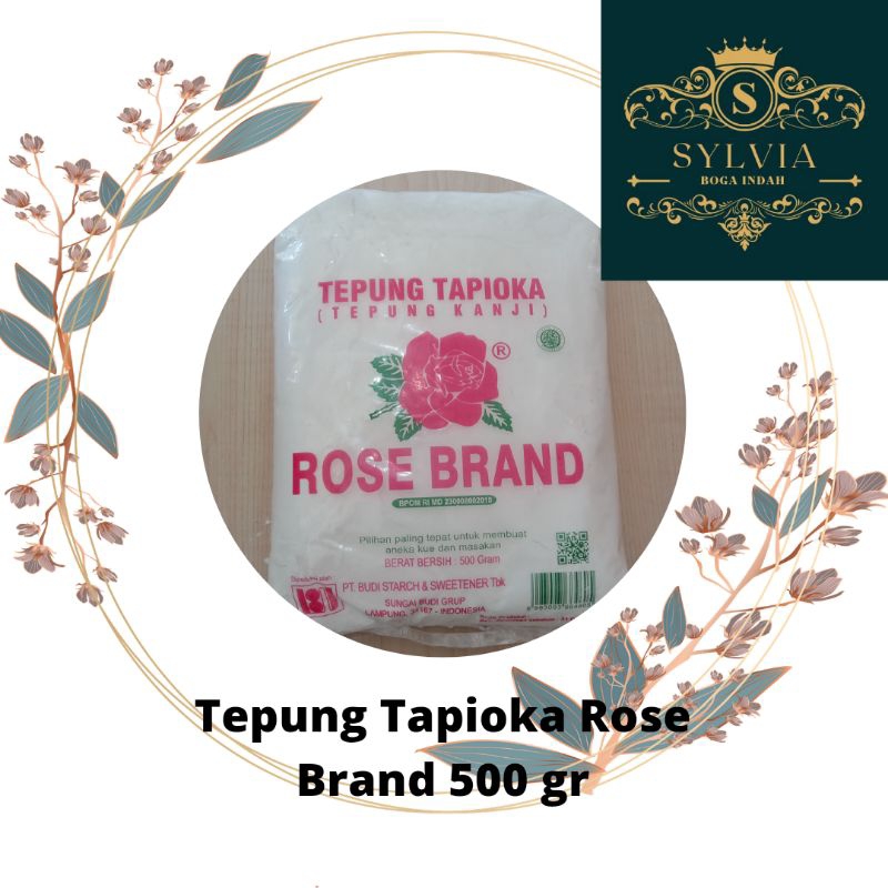 

Tepung Tapioka / Tepung Kanji Rose Brand 500 gr.