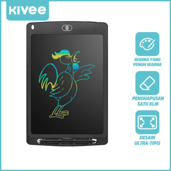 

Promo LCD Drawing Writing Tablet 10 inch Papan Tulis Anak Board writing Pad - Black 10 inches Berkualitas