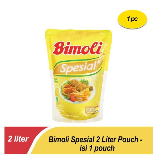 

Bimoli Minyak Goreng Pouch 2 liter Klasik dan Special