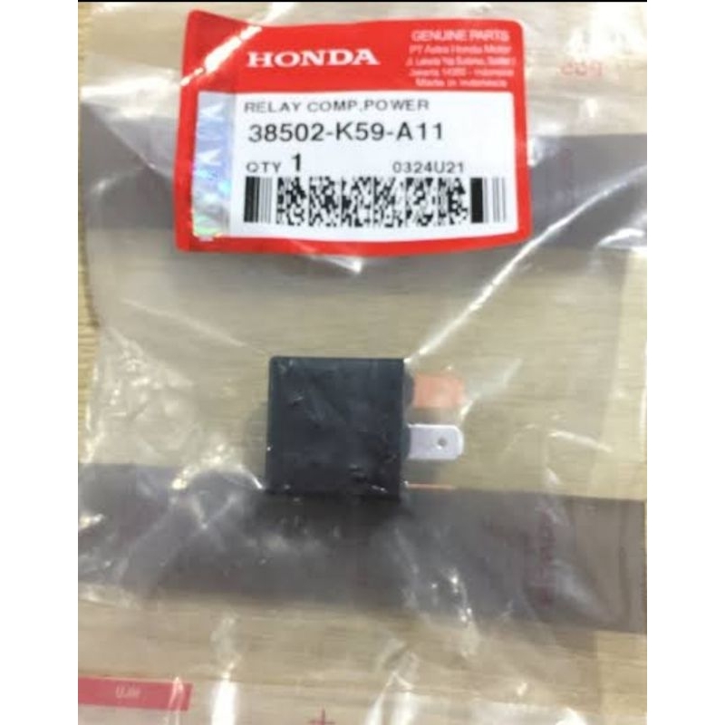 38502-K59-A11 RELAY KAKI 5 Relay Comp Power VARIO 125 Relay Comp Power VARIO 150 Relay Comp Power PC