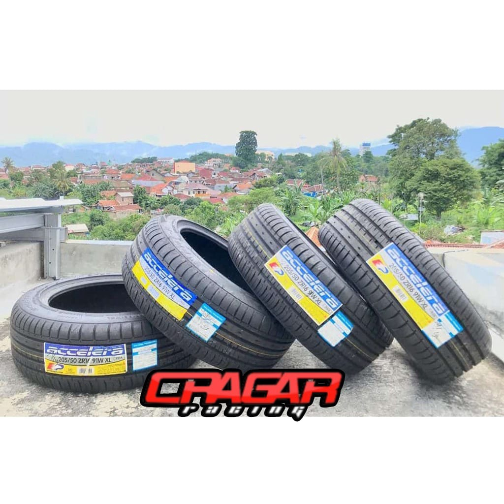 Ban Mobil Ring 16 Ban TUBELES accelera 205 50 r16 PHI-R BUKAN BAN MOBIL dunlop/achiles GRATIS PASANG