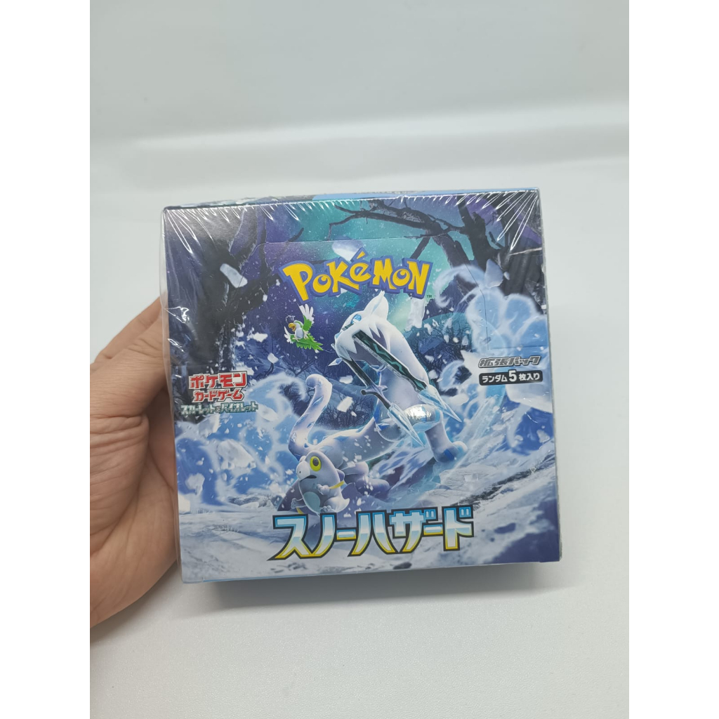 Kartu Pokemon TCG Japan Snow Hazard Booster Box Limited Edition