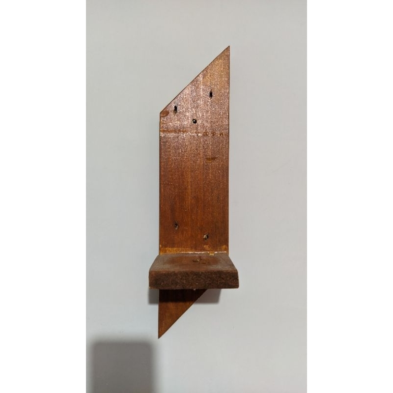 Rak dinding minimalis kayu palet
