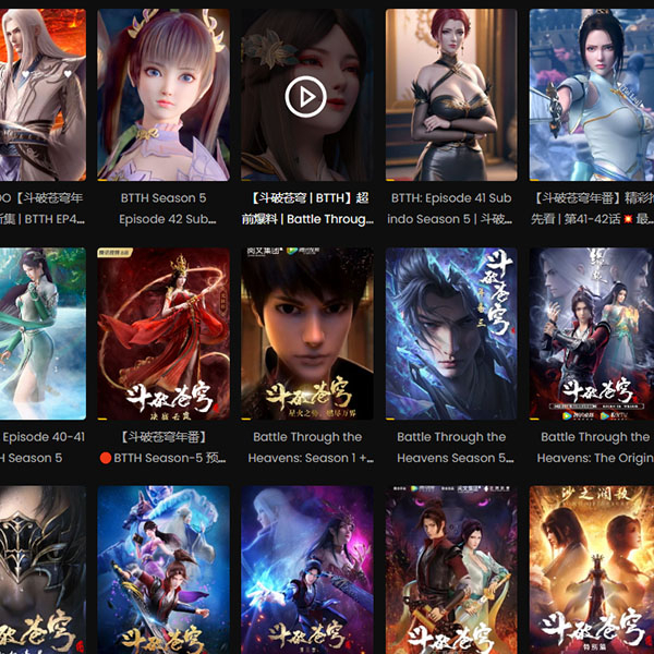 Template Blogger Donghua Anime Blog Theme Manga Premium