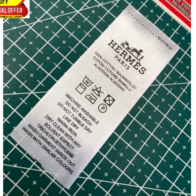 

HERMES TAG WASH SUPER PREMIUM CO 1X DI KIRIM 600PCS