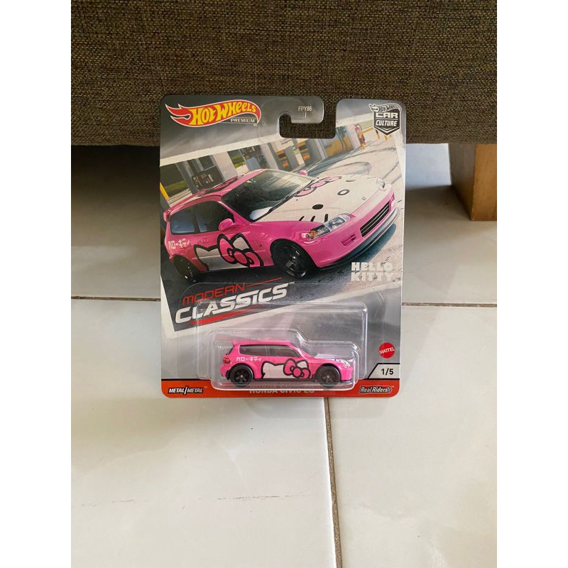 Hotwheels Modern clasics Civic EG HELLO KITTY