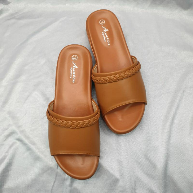 ISM - Sandal Wedges Simple Wanita Austin/AA305S881 - Sandal Wedges Ringan