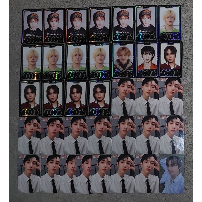 Official Photocard Yearbook Card NCT 2023 Golden Age Archiving Ver. Taeyong Yuta Kun Winwin Haechan 