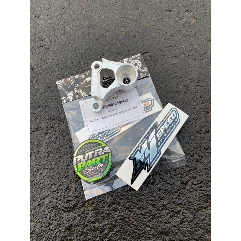 Breket master rem crf230 pnp rangka cb gl100 glpro dll m1speed dudukan master rem crf pangkon master
