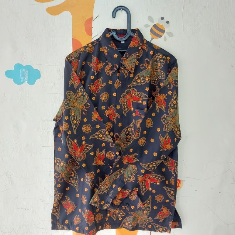 Preloved BatikHabibie kemeja batik murah termurah hem batik murah paling murah