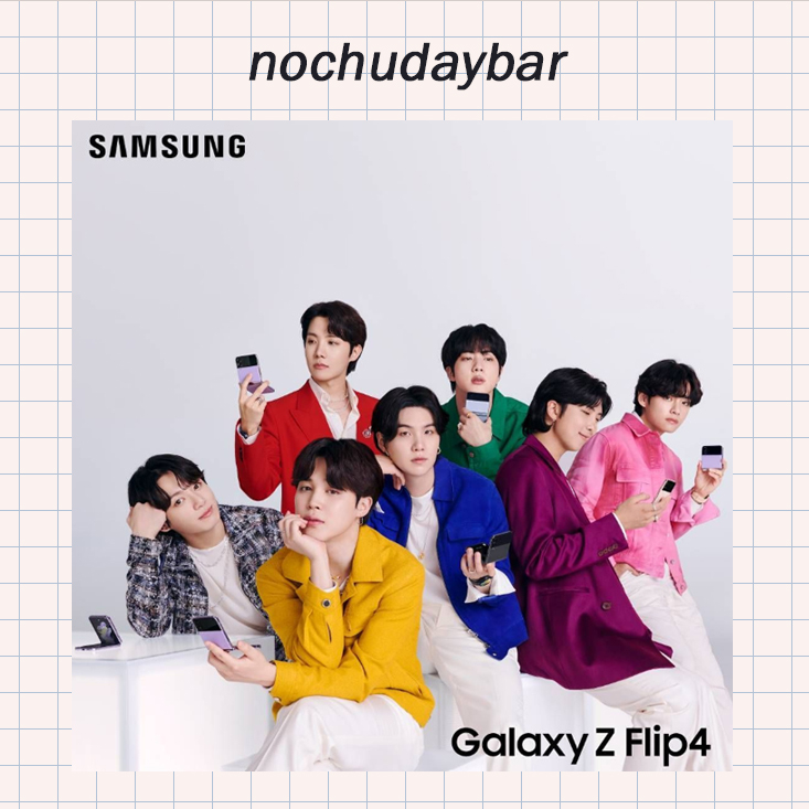 [Photocard] PC BTS Samsung Galaxy Z Flip