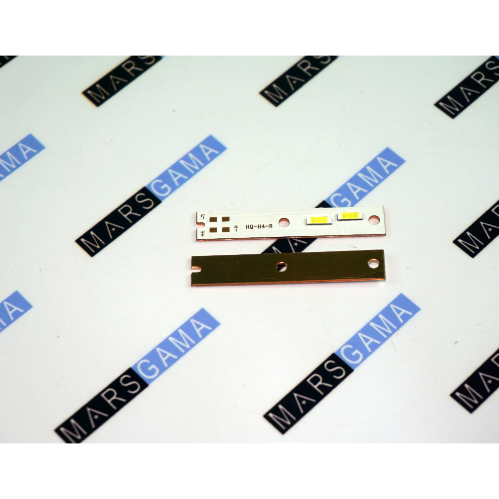 PCB LED CSP H4 C6 Dual 1860 2 X LED 15W WHITE 6000K pcb tembaga