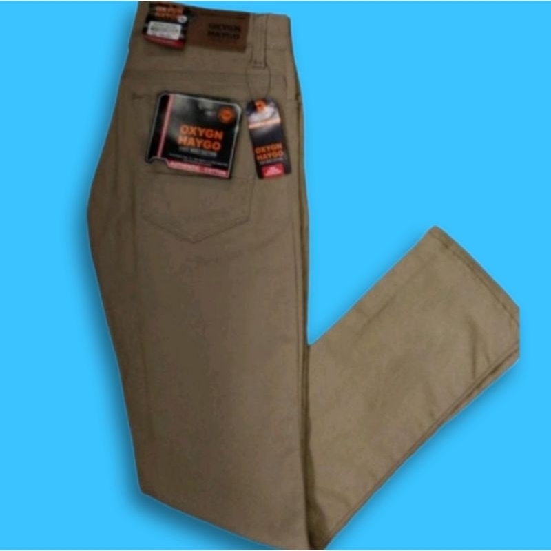 JEANS CELANA PANJANG HAYGO OXYGEN BAHAN KATUN TRNDY TAHUN INI