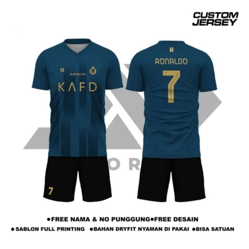 Jersey Al-Nassr KAFD CR7 Home and Away Sport