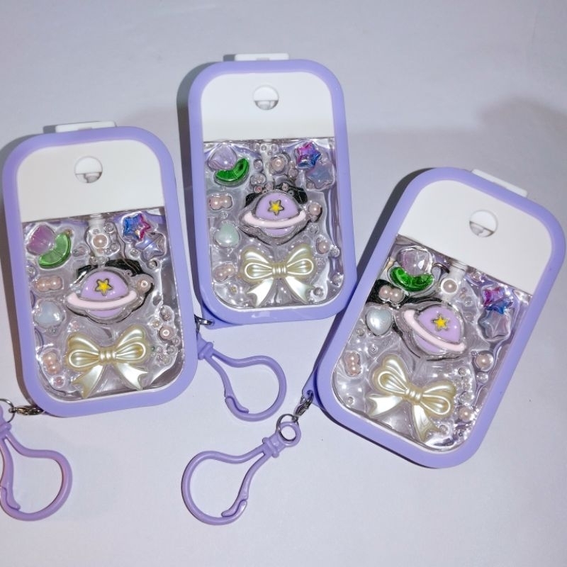 Botol hand sanitizer | gantungan atau botol hand sanitizer pocket atau tempat isi ulang parfum resin
