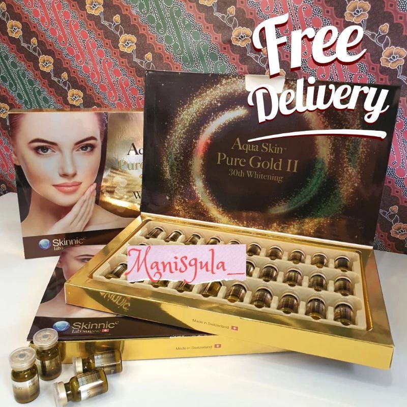 

aqua skin pure gold 1/2 box sea