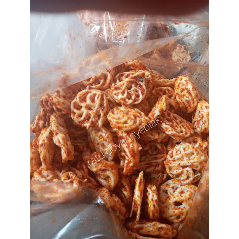 

seblak bantat krupuk pedo daun jeruk 500grm