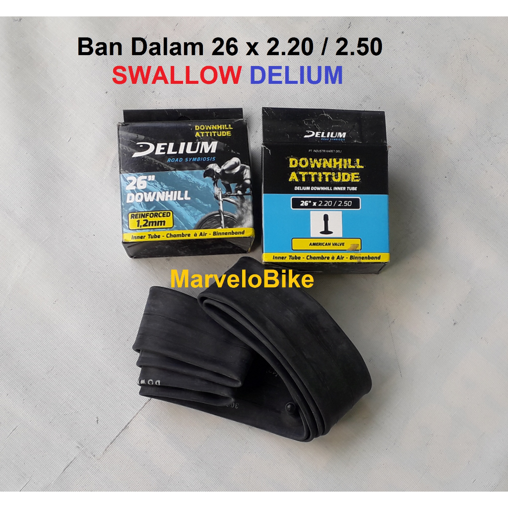 Ban Dalam Sepeda 26 x 2.20 / 2.50 Swallow Delium